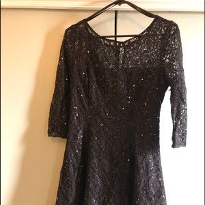 Black/Sequined Dress